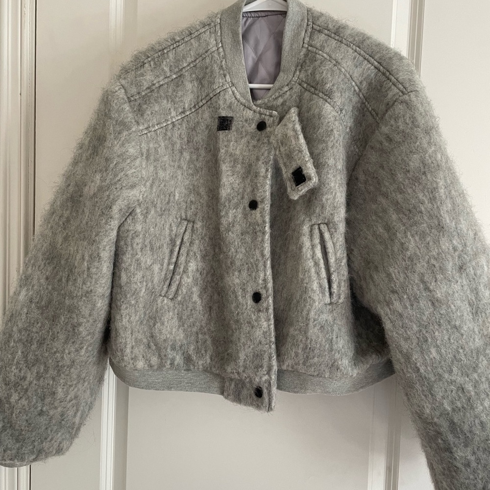 Women’s Cropped Wool Jacket